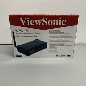 ViewSonic WPG-150 Wireless G Presentation Gateway with Video Streaming